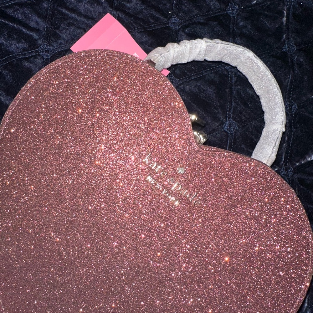 COPY - Kate Spade Love Shack Glitter Heart Bag